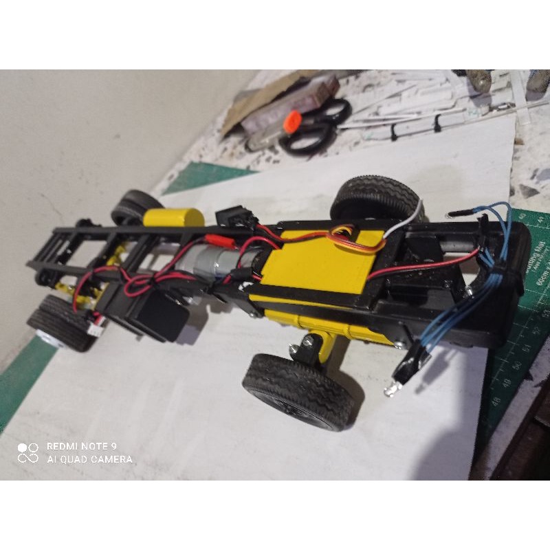 SASIS MINIATUR TRUCK RC SKLA 1:14 Propo
