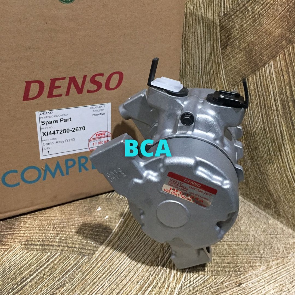 COMPRESSOR KOMPRESOR AC Mobil TOYOTA Grand Avanza Grand Xenia ORIGINAL DENSO