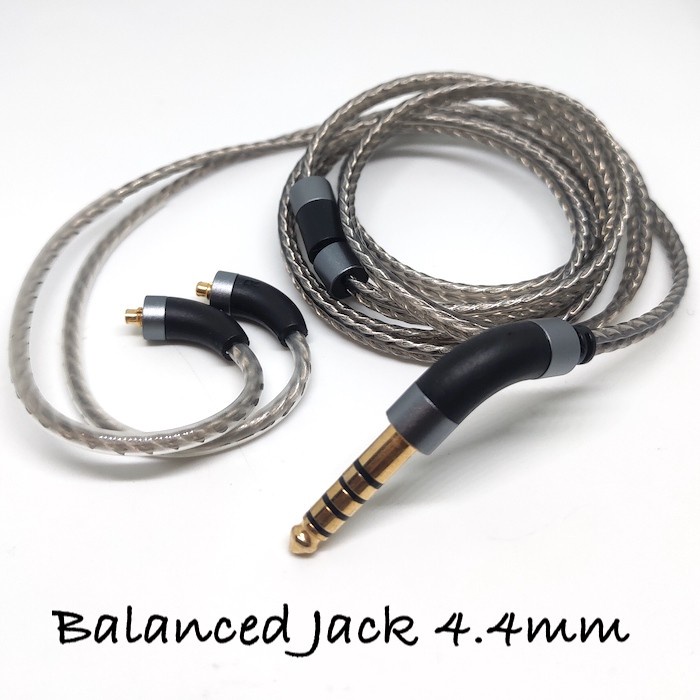 Teflon Silver Plated MMCX Cable Replacement HiFi Audio Solution