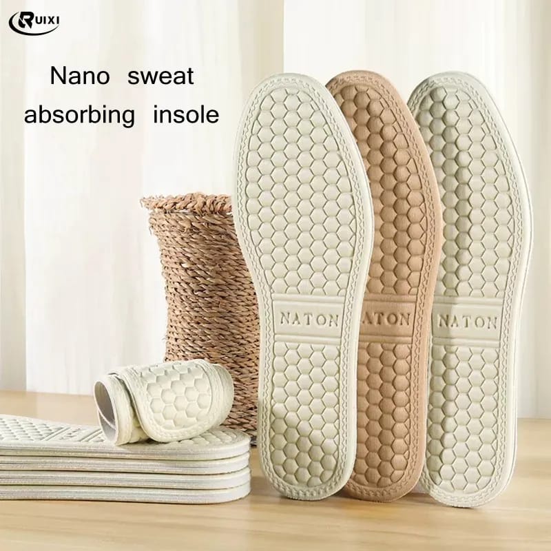 INSOLE SEPATU ANTI BAU KAKI BAHAN EMPUK ALAS SEPATU ANTI BACTERIAL