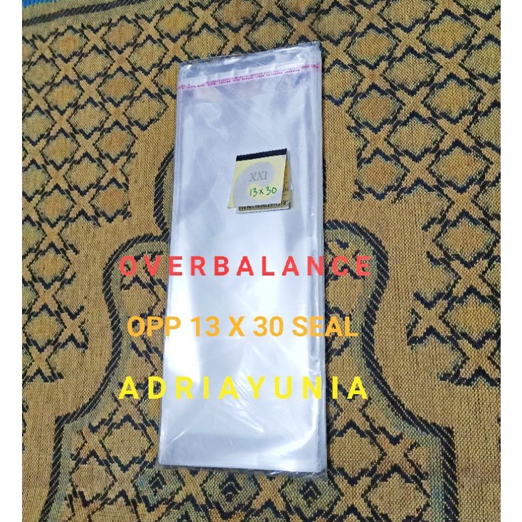 Plastik Opp 13x30 cm seal - Plastik Opp 13 x 30 Souvenir - Aksesoris