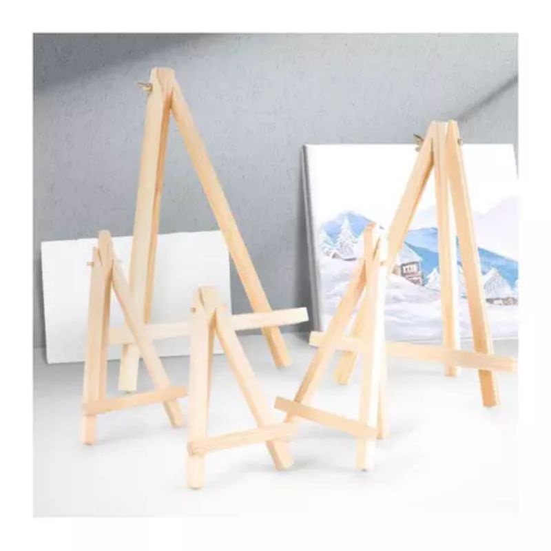

(grosir) EASEL/STAND LUKIS KAYU BERBAGAI UKURAN