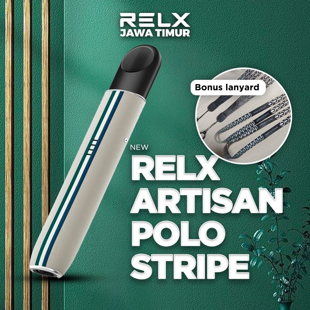 Relx Artisan Device Polo Stripe