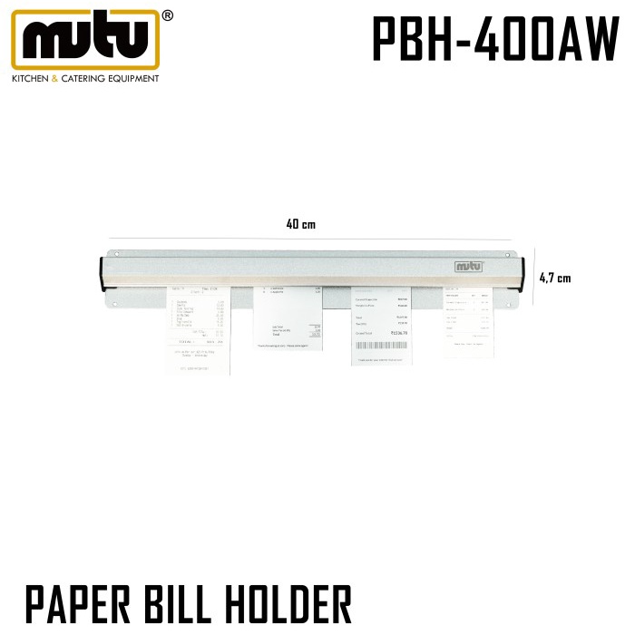 

Holder Bill Holder / Tab Grabber / Penjepit Bill 40 Cm Pbh-400Aw