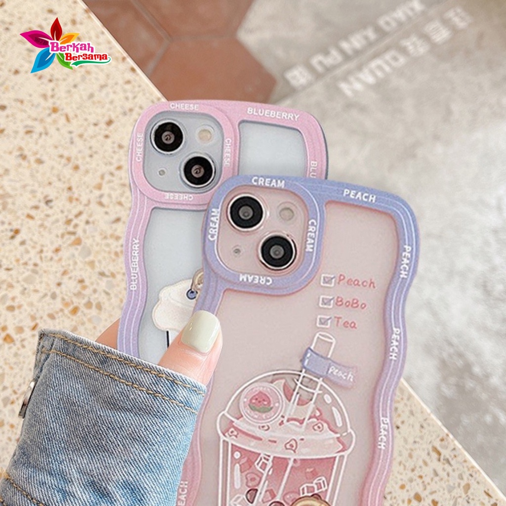 SS132 CASING SOFTCASE PEACH BOBA TEA FOR VIVO Y11 Y12 Y15 Y17 Y15S Y01 Y16 Y02S Y20 Y12S Y20I Y21S Y21 2021 Y33S Y22  Y22S Y30  Y50 Y35 Y36 Y53L Y71 Y75 Y55 T1 Y81 Y81C Y91 Y93 Y95 Y91C Y1S V20 V5 Y65 Y66 Y67 V25 V25E T1 PRO S15E Y27 Y17S Y27S Y36 BB7586