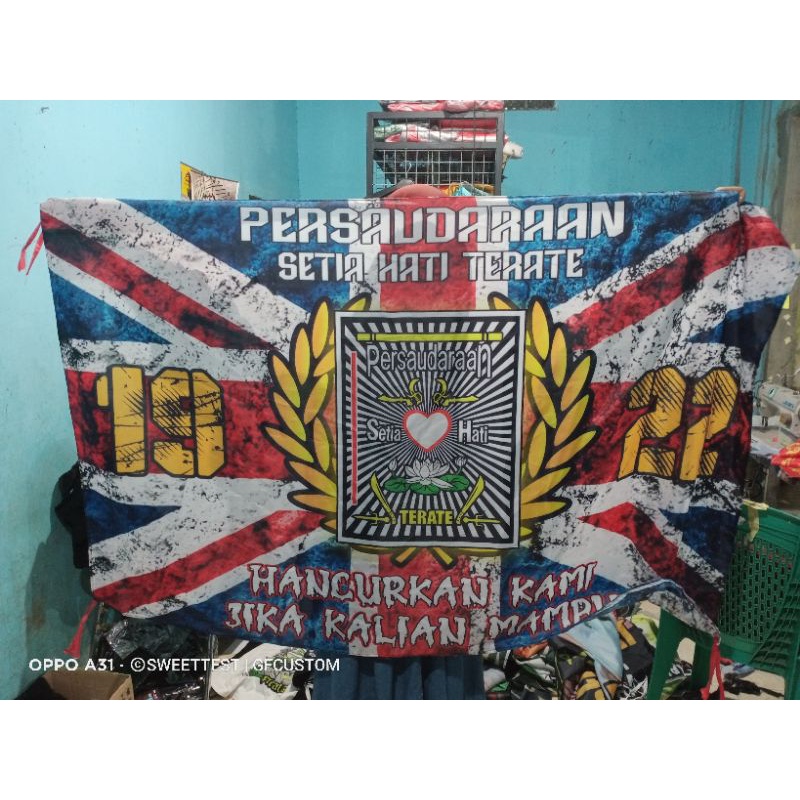 BENDERA PSHT FULL PRINTING