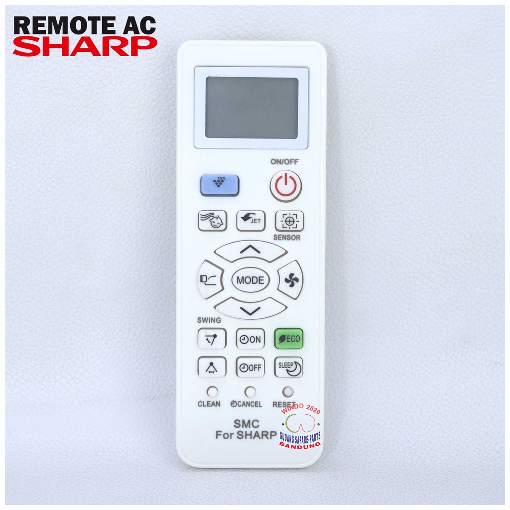 REMOTE CONTROL AC SHARP / GREE 0.5PK SAMPAI 2PK | REMOT KONTROL AC UNIVERSAL / MULTI