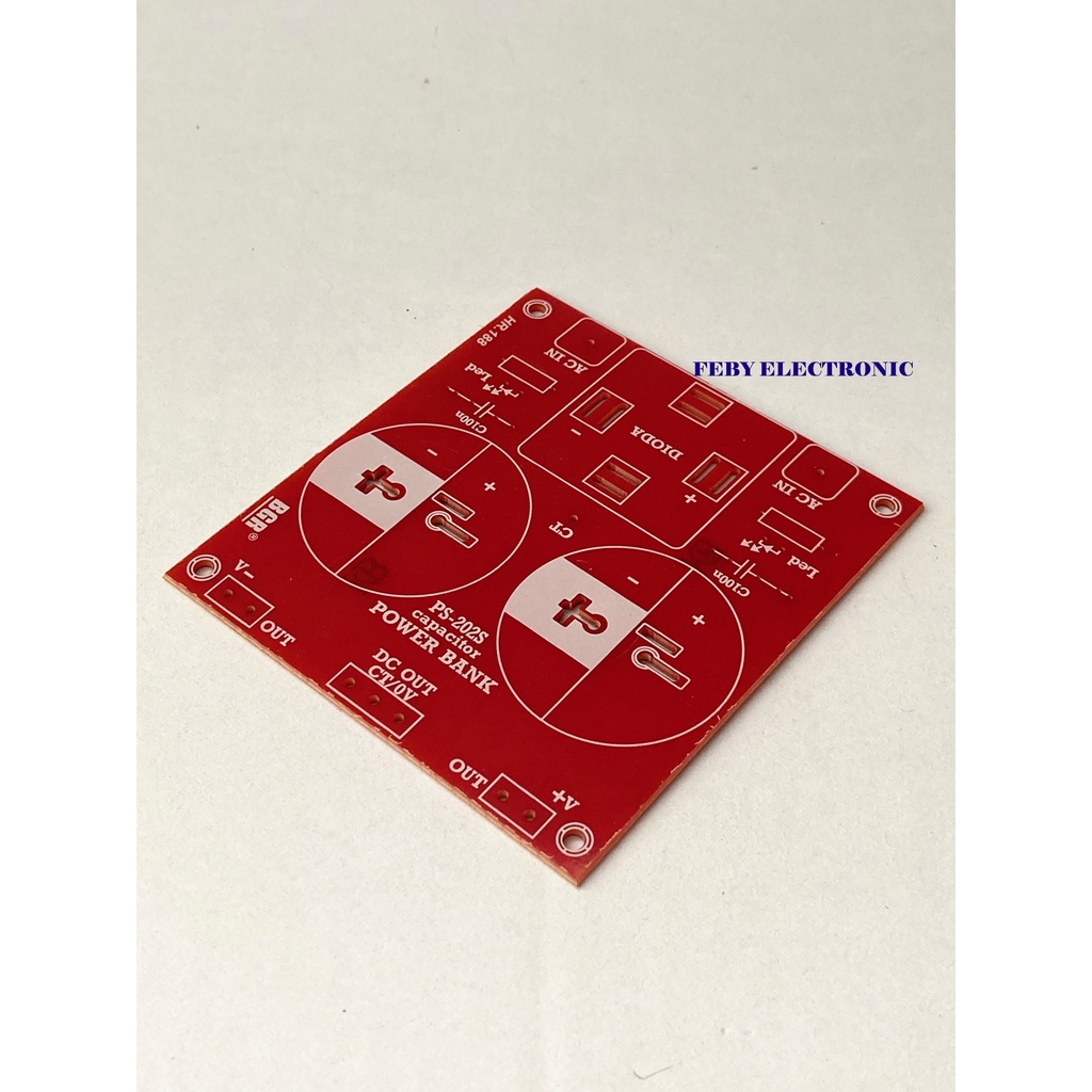 PCB POWER SUPPLY 2 ELCO