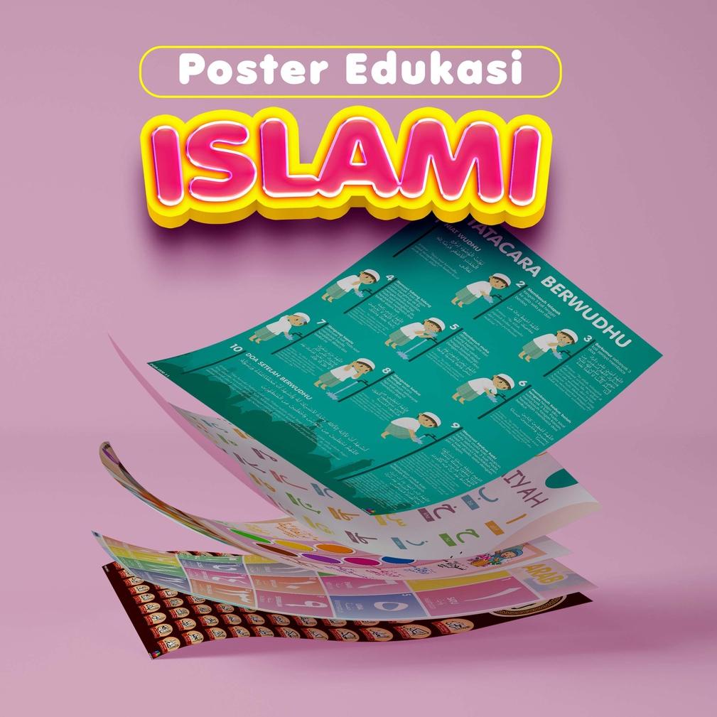 

™►► POSTER EDUKASI EDISI ISLAMI - Best seller poster islami