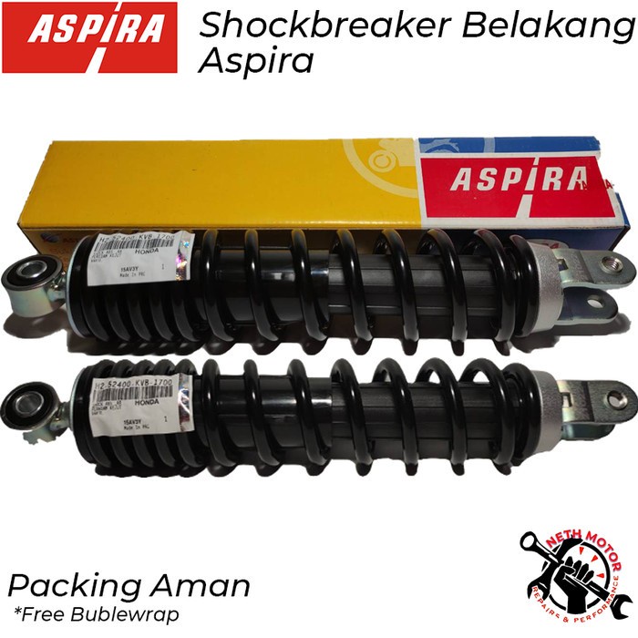 SHOCKBREAKER SHOCK BELAKANG ASPIRA BEAT/VARIO KARBU #ORIGINAL