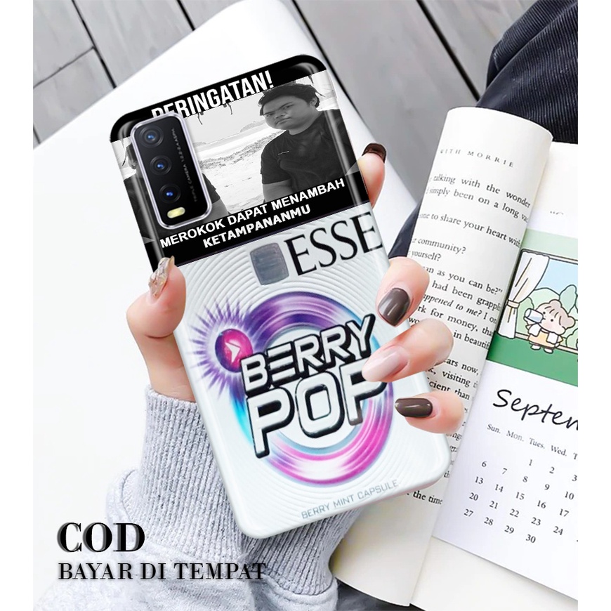 Case Hp Vivo Y20 Y12S Y20i Y20S Kesing Hp Fashion Rokok Gopal New Casing Hp Viral COD Bayar Di Tempa