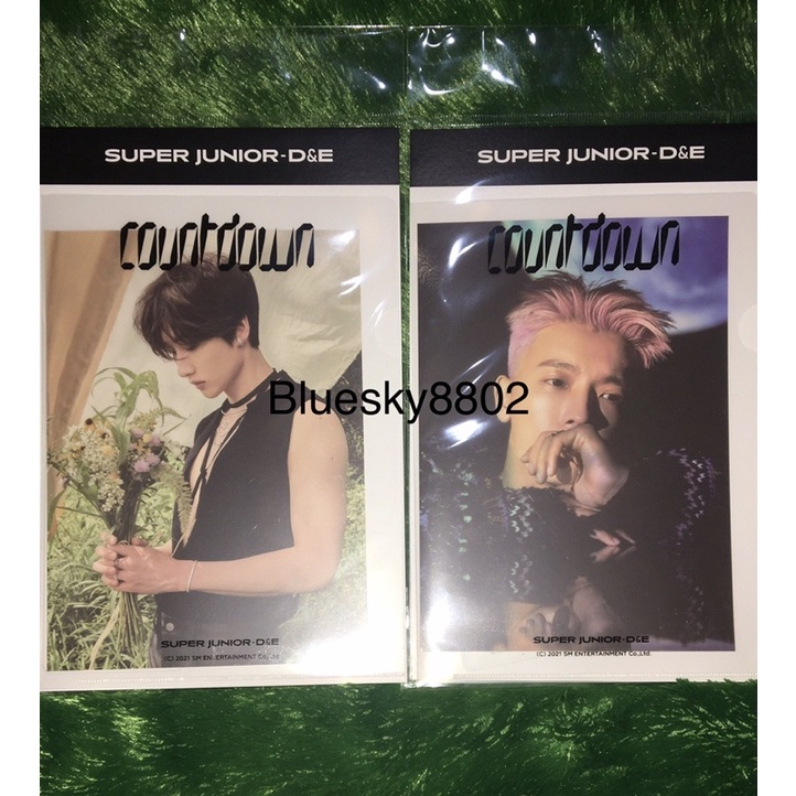 POSTCARD + HOLOGRAM PHOTO CARD SET COUNTDOWN DONGHAE EUNHYUK