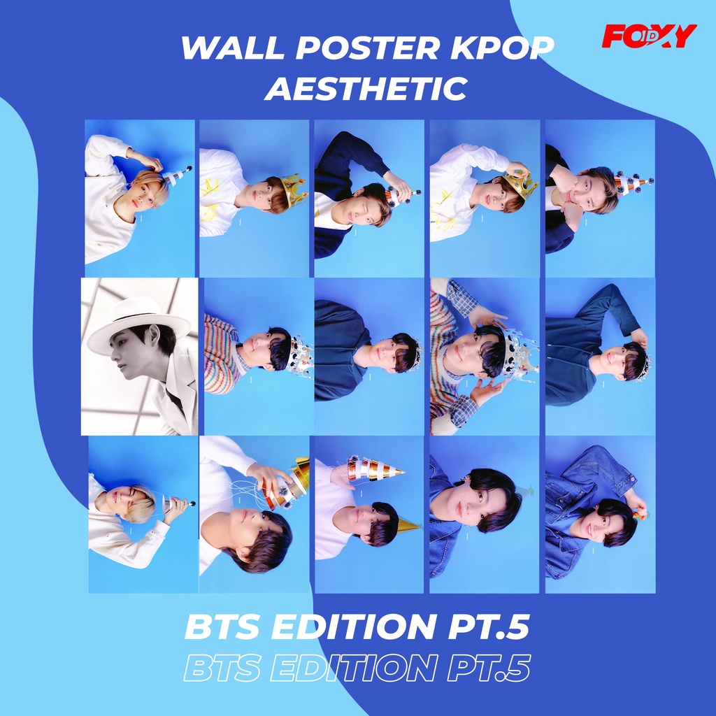 (15 Pcs) POSTER BTS AESTHETIC WALLPAPER EDITION 5