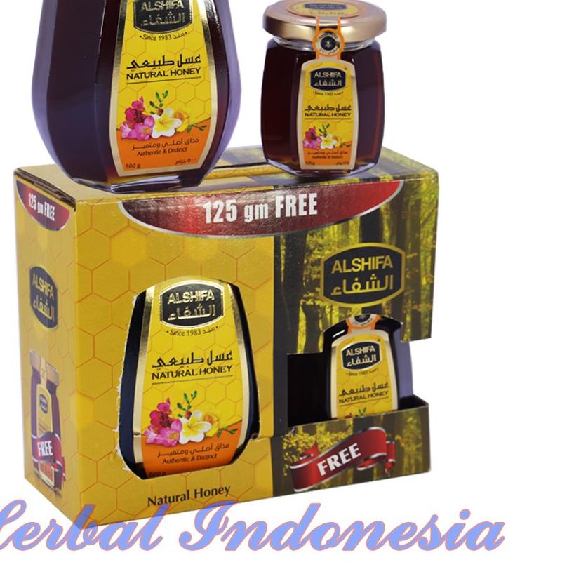 

Sale✅⭐Madu Al shifa 500gr free 125gr | Paket Madu Alshifa 500 gr free 125 gr