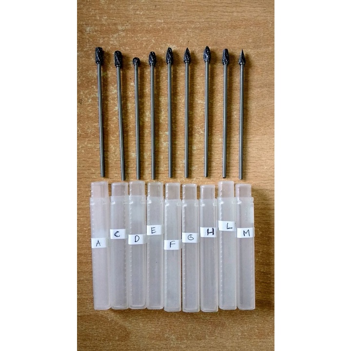 Mata Bor Tuner Panjang 3 x 6 | Rotary Burr Panjang