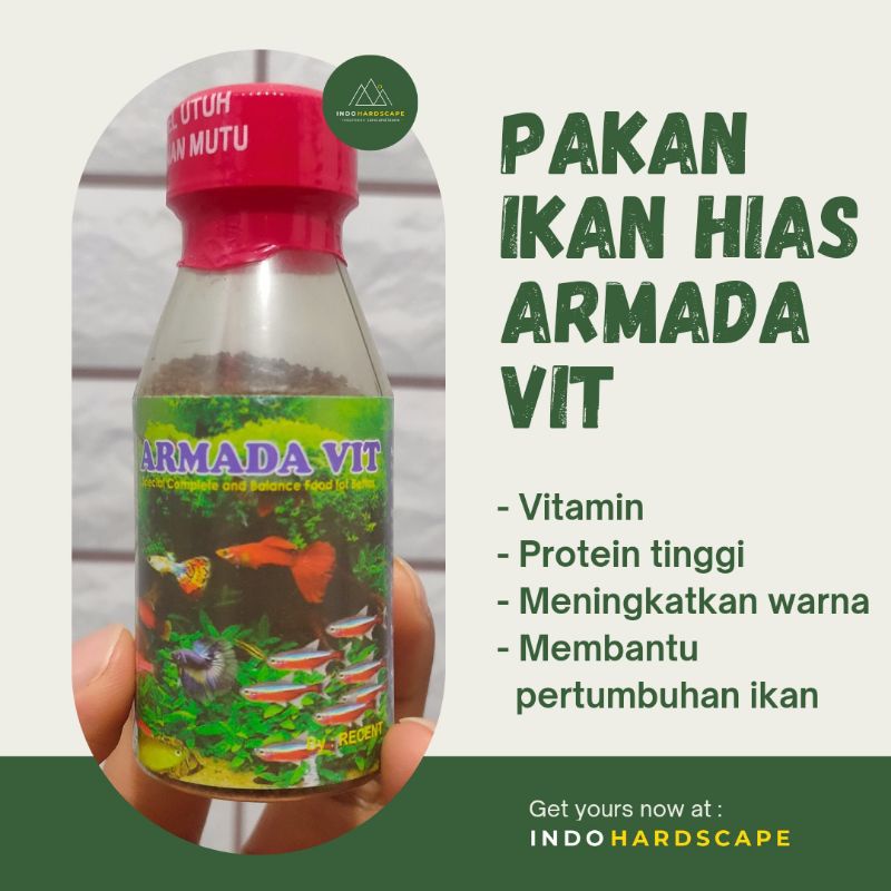 BETTA VIT / ARMADA VIT / TAKARI VIT / PELET IKAN / PAKAN CUPANG