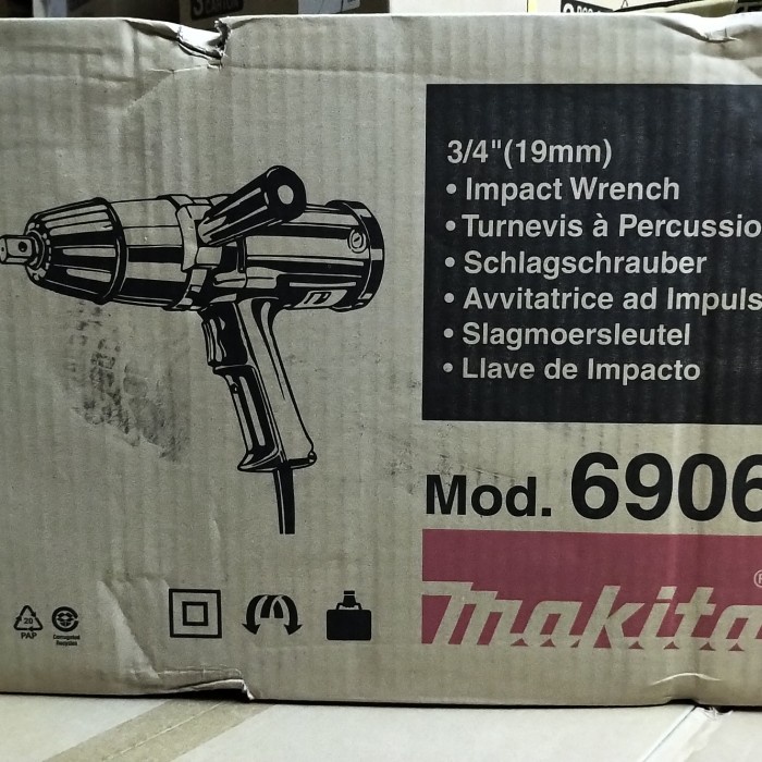 Mesin Impact Wrench Makita Pembuka Baut 6906 #Original