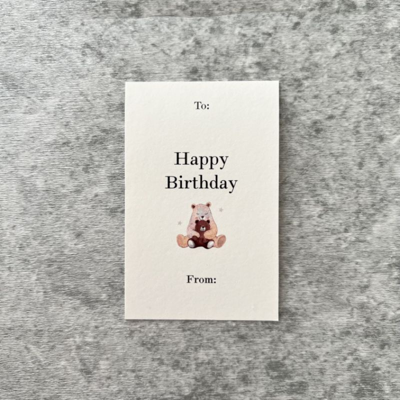 

Mini Birthday Note Card - Pack of 8