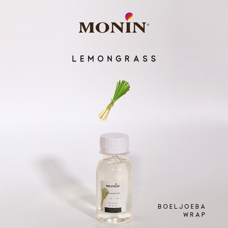 Monin Lemongrass Syrup Repack [30, 50, 100] g