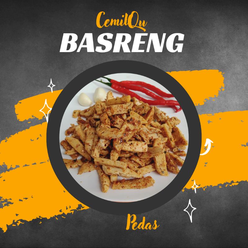 

Basreng CemilQu kemasan pouch 110 gram