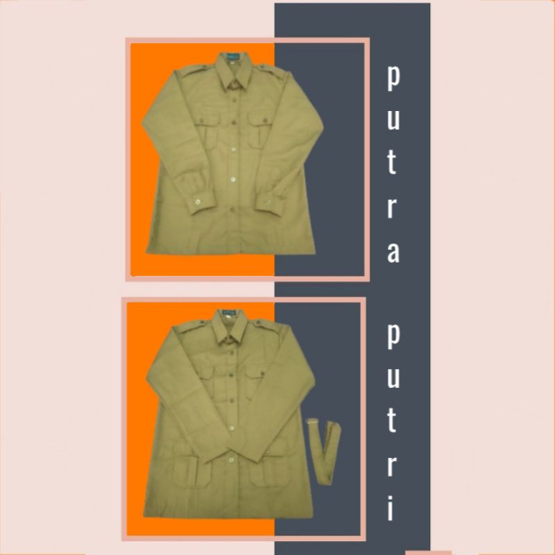 Seragam HW Muhammadiyah Dewasa Putra Putri