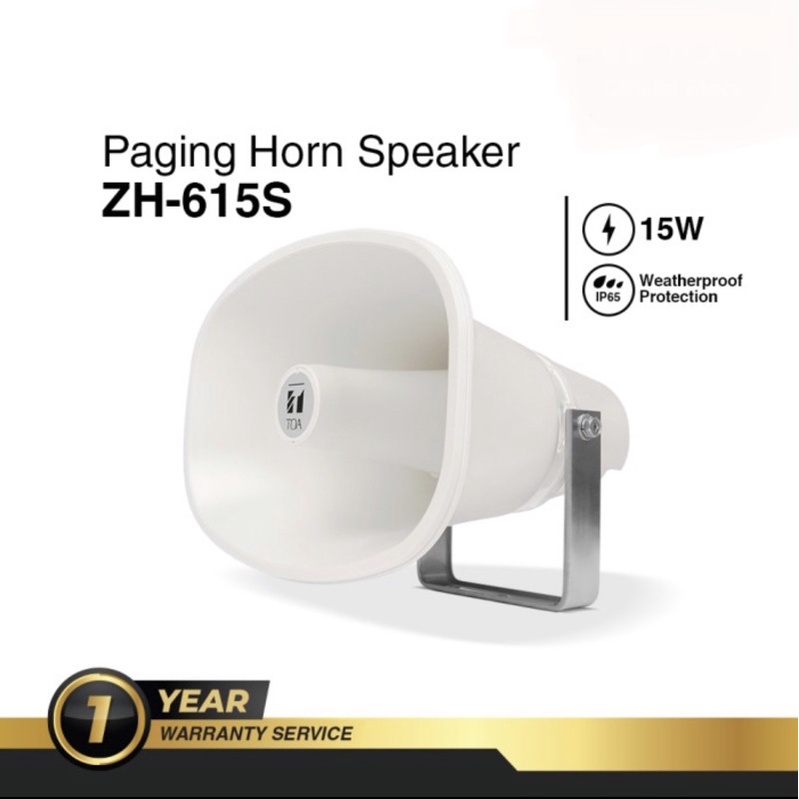Horn Speaker Corong TOA 15 Watt TOA ZH-615S TOA ZH 615 S ZH615S ZH615