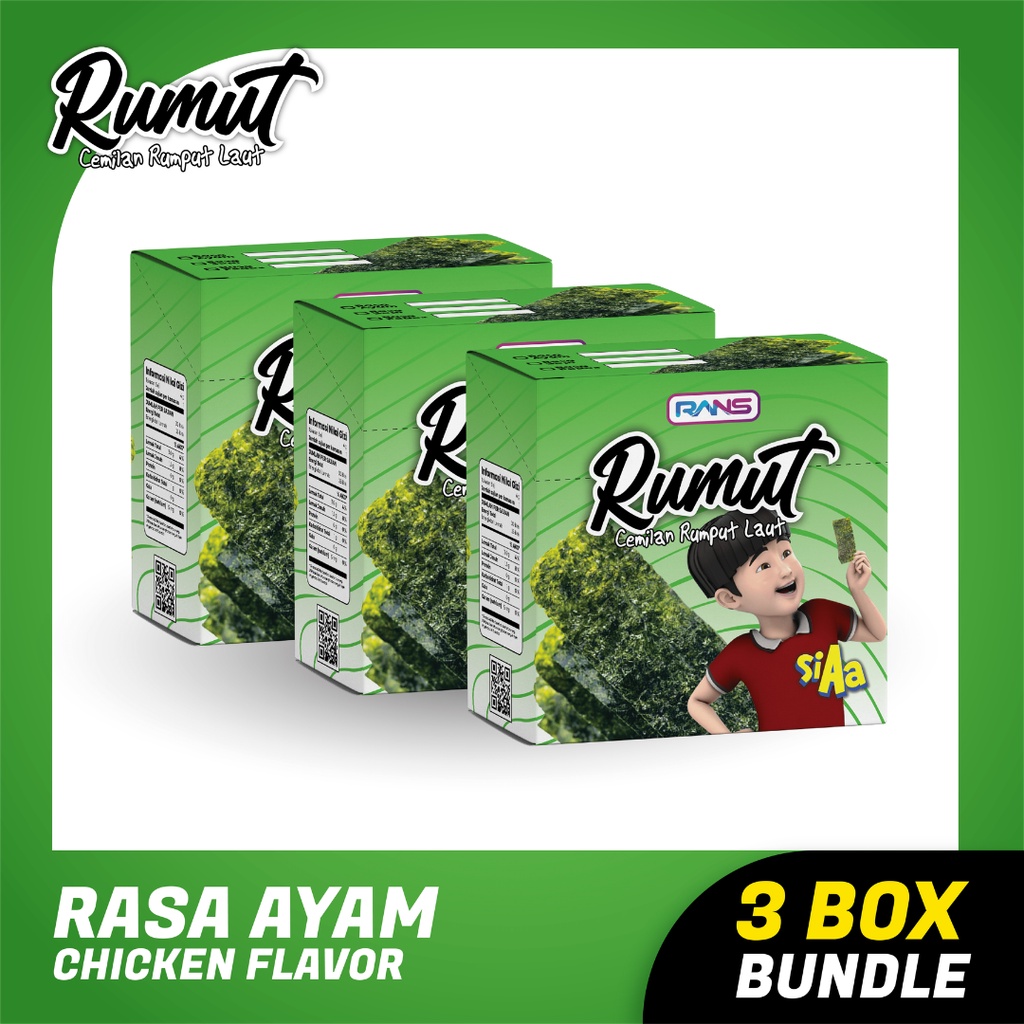 

Rumut Goreng Rasa Ayam 4gr - Bundling 3 Box