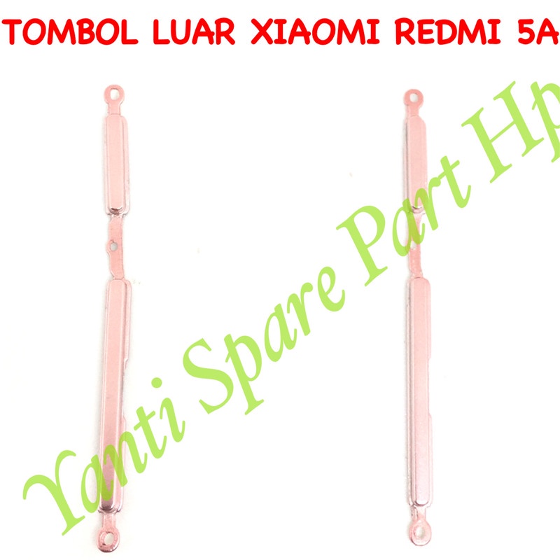 Tombol Luar On Off Volume Xiaomi Redmi 5A Original Terlaris New