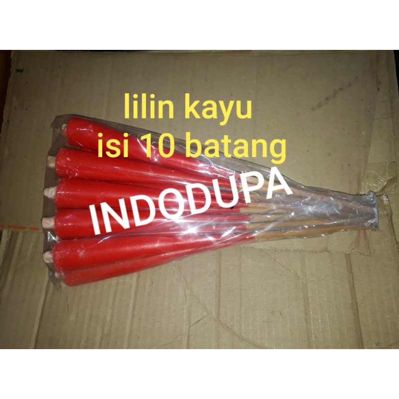 LILIN KAYU BESAR isi 10 Batang