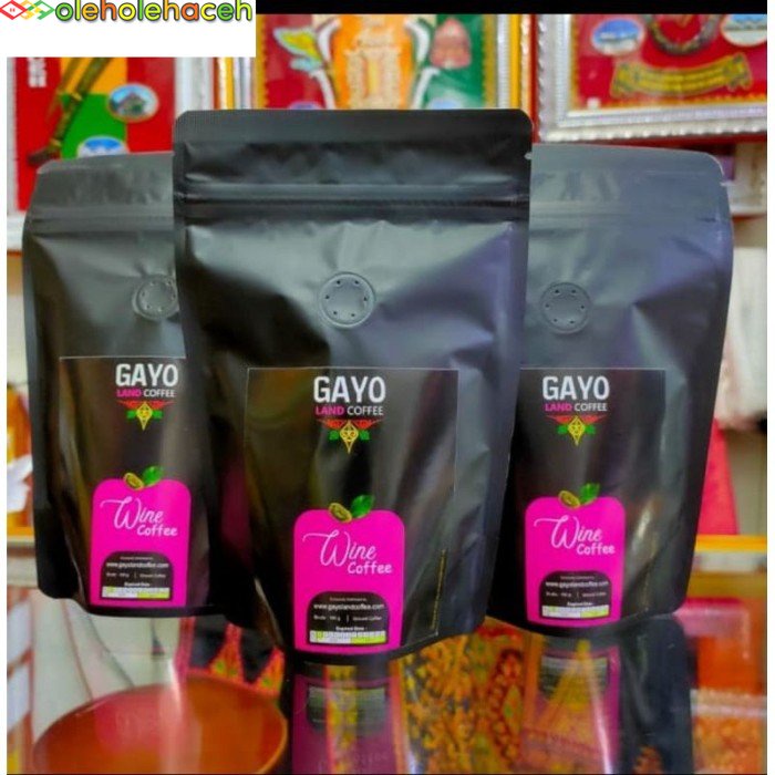 

Kopi Arabika Wine Gayo land 100gr