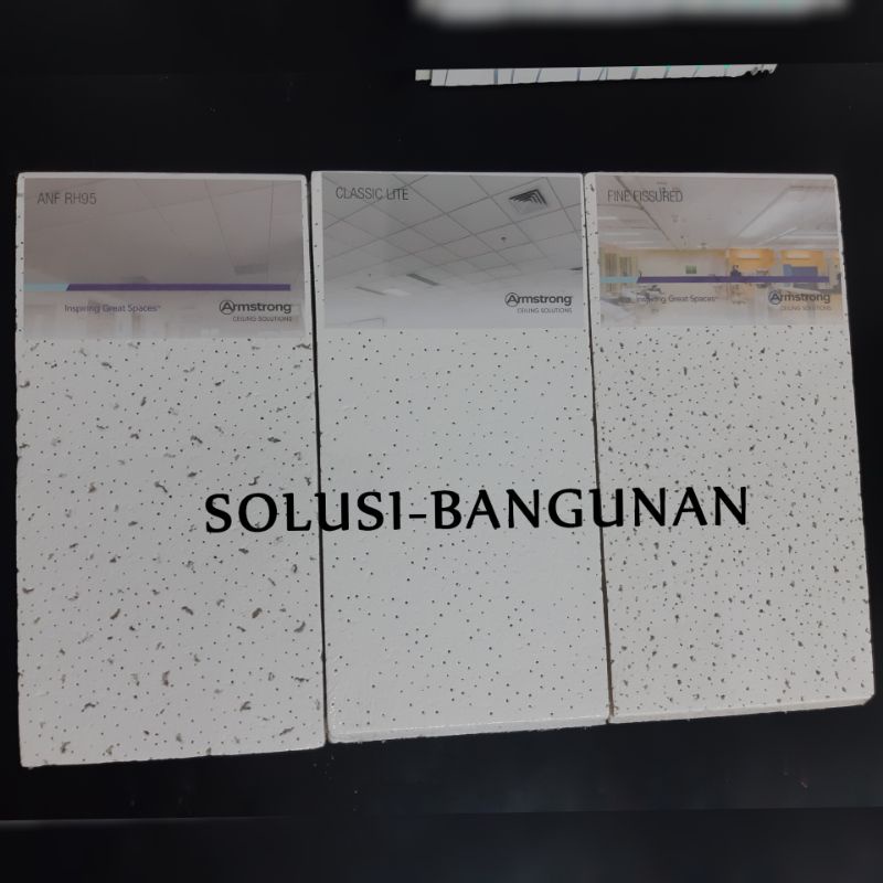 Akustik armstong 60x120 tegular / akustik bevel / fine fissured / classiclite / anf / akustik rh95 /