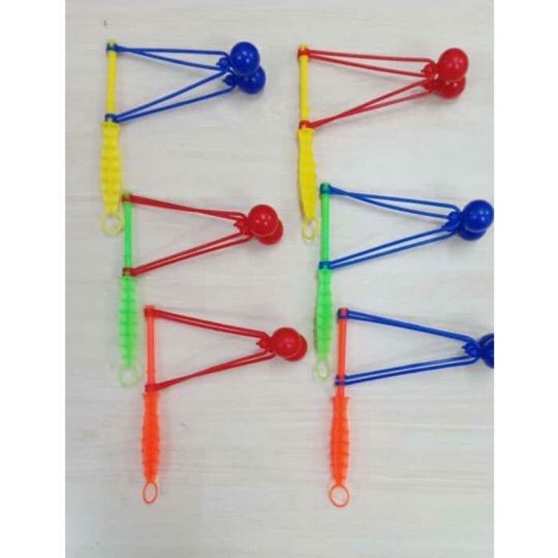 Lato Lato Gagang Besar - Mainan Jadul