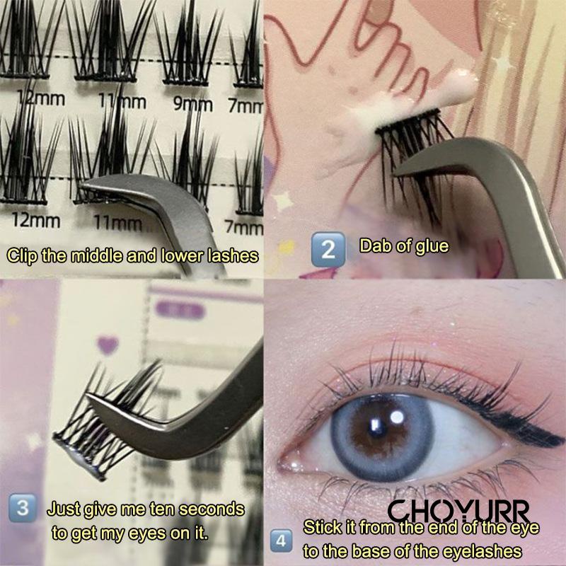 【COD】Lem Bulu Mata Perekat Eyelash Glue Lem Bulu Mata Cepat kering  Alami Mudah Untuk Menghapus Quick-drying Murah-CH