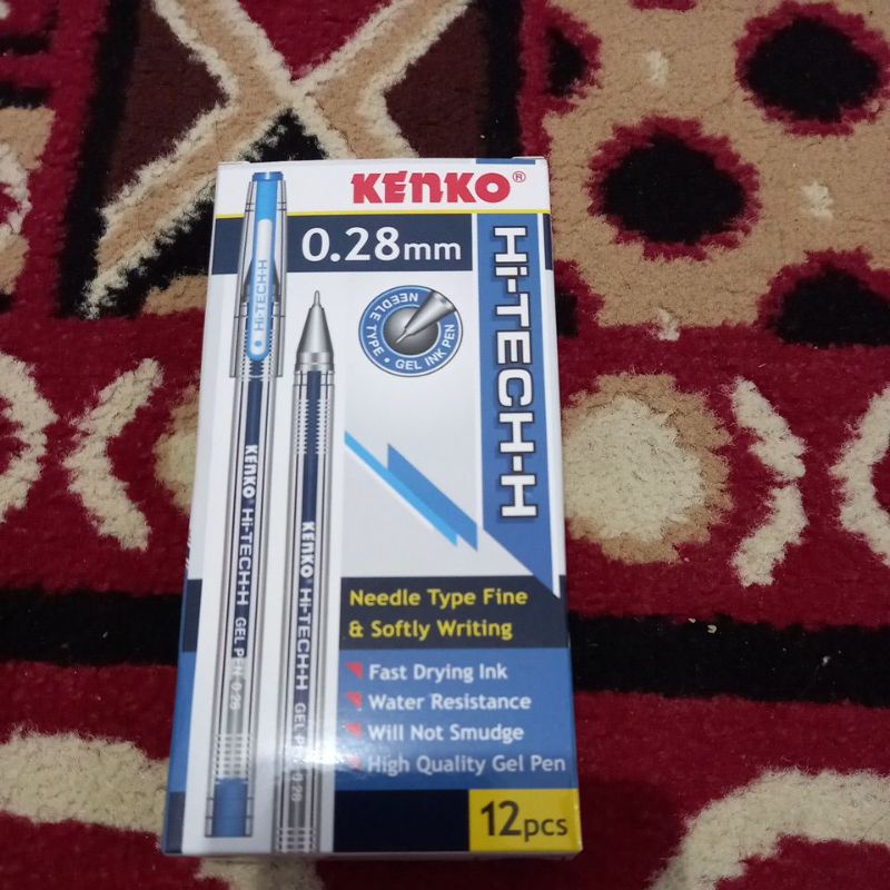 

pulpen HITECH H kenko 0.28 ( 1 pack/ 1 lusin)