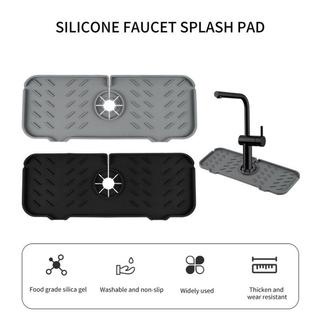 【COD】Alas Pelindung Keran Wastafel Dapur / Kamar Mandi Cepat Kering Anti Jamur / Faucet Absorbent Mat /Alas Pelindung Keran Wastafel Dapur