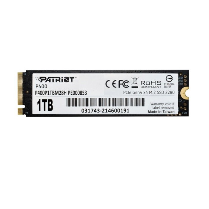 Patriot P400 1TB M.2 2280 PCIe Gen4 x4 / SSD 1TB