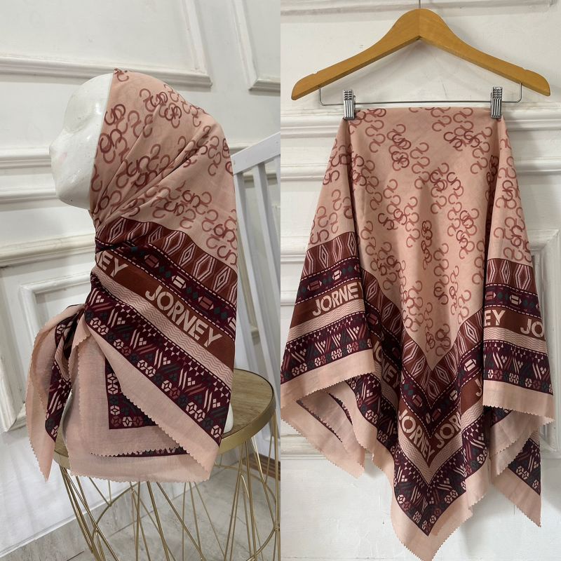 Afrahijab/ Segi Empat Voal Motif square 185