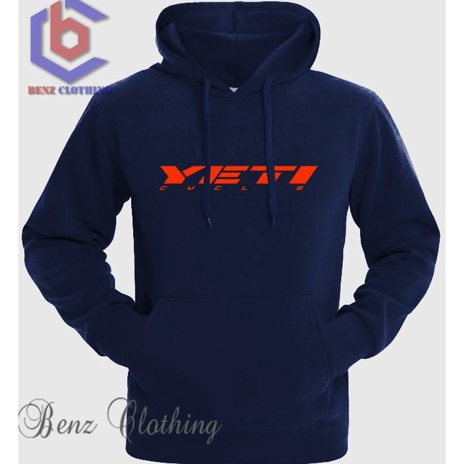 Jaket Hoodie Sweater YETI CYCLES BIKE Outerwear Pria Wanita Jumper Fleece Sablon Polos