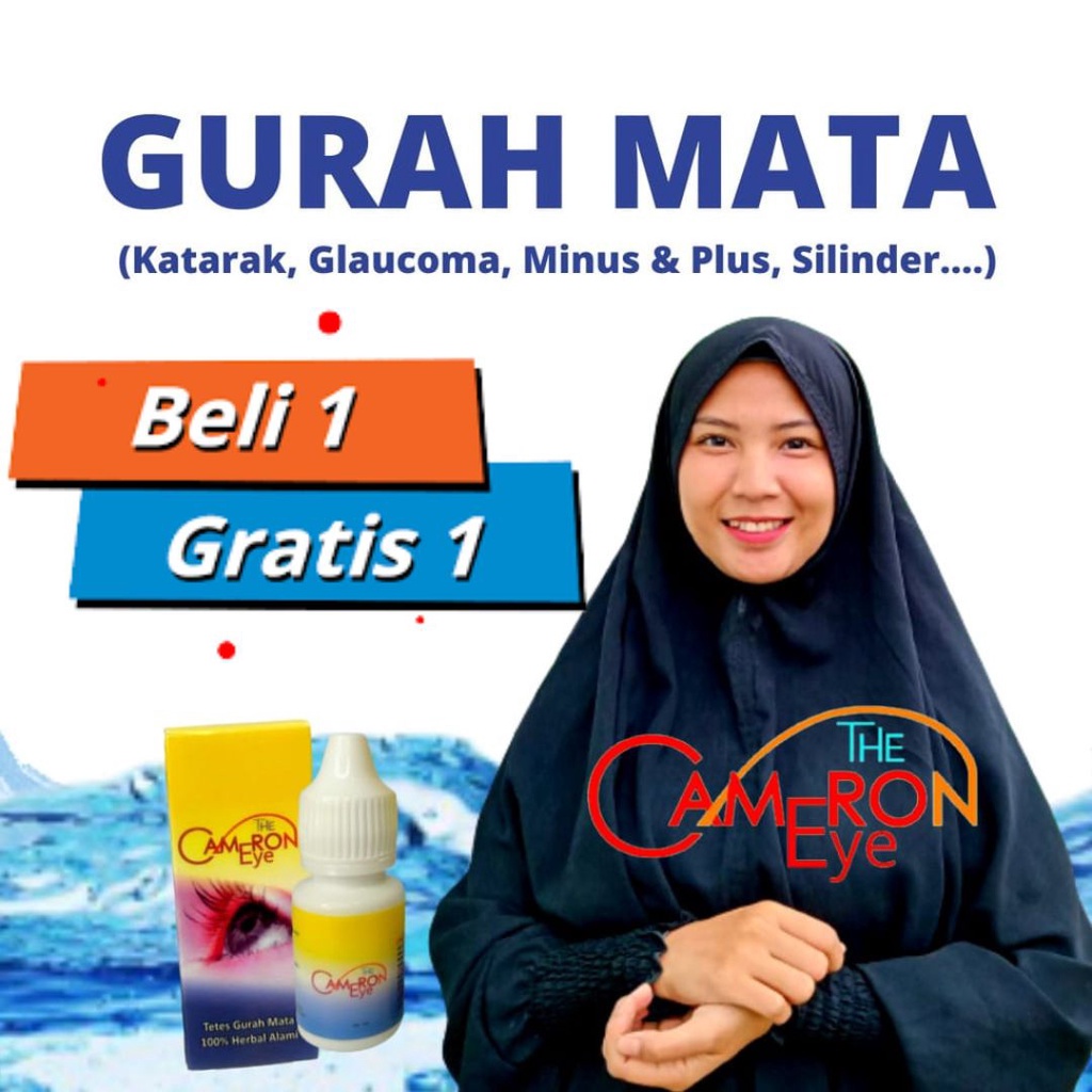 CAMERON EYE / THE CAMERON / OBAT TETES MATA / TETES MATA TERBAIK / GURAH MATA HERBAL