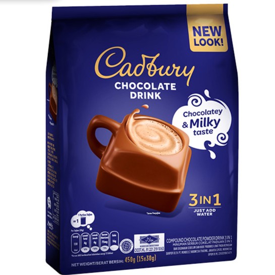 

Chocolate Drink Cadbury - 15 pcs x 30 Gram / PACK