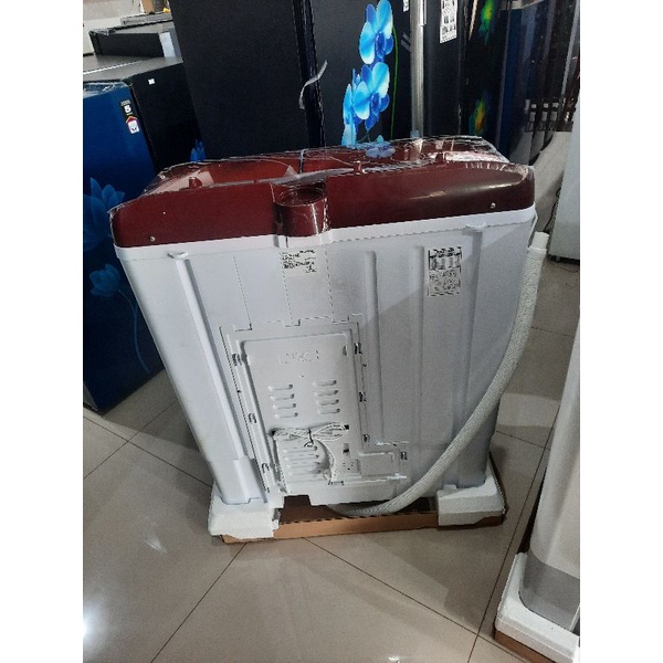 Mesin Cuci 2 Tabung 8kg Polytron PWM 8072