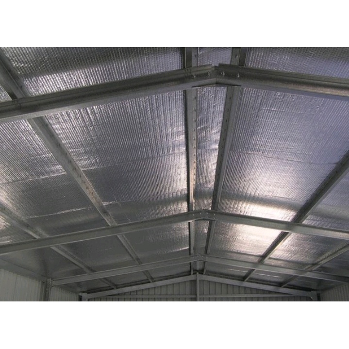 PEREDAM PANAS ATAP DAN KAP MESIN MOBIL ALUMUNIUM FOIL THERMAL panjang 25 M