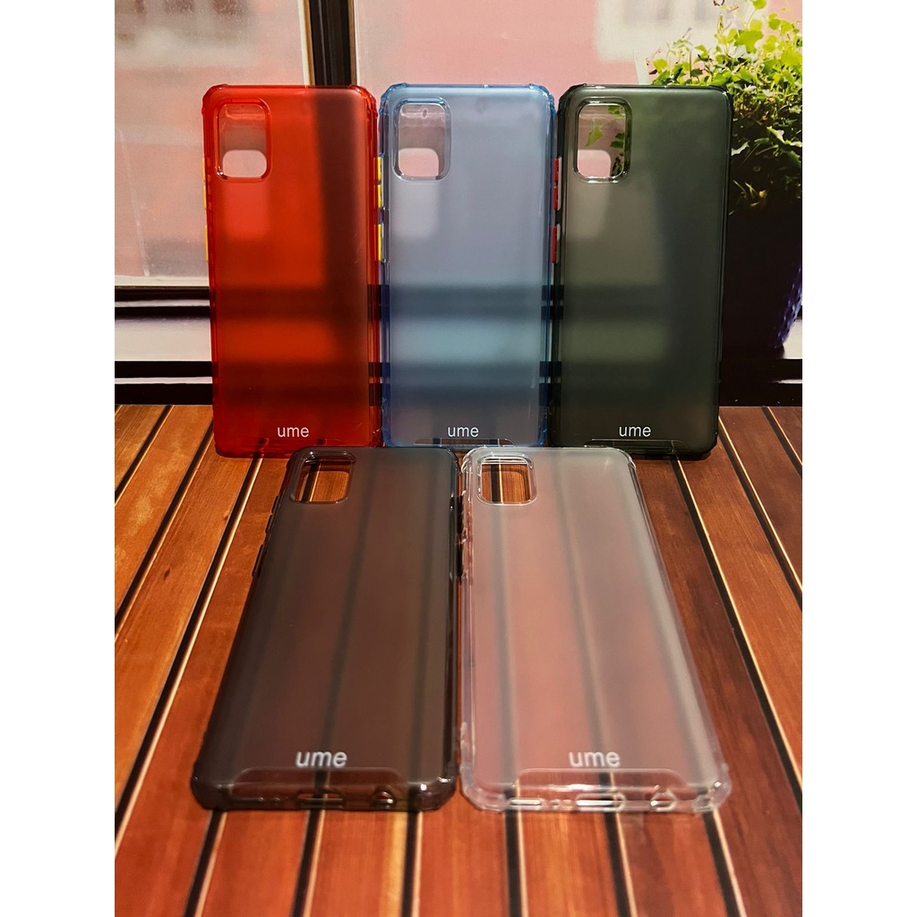 SAMSUNG GALAXY A51 CASE SILIKON UME TPU MATTE RAINBOW UNIQUE