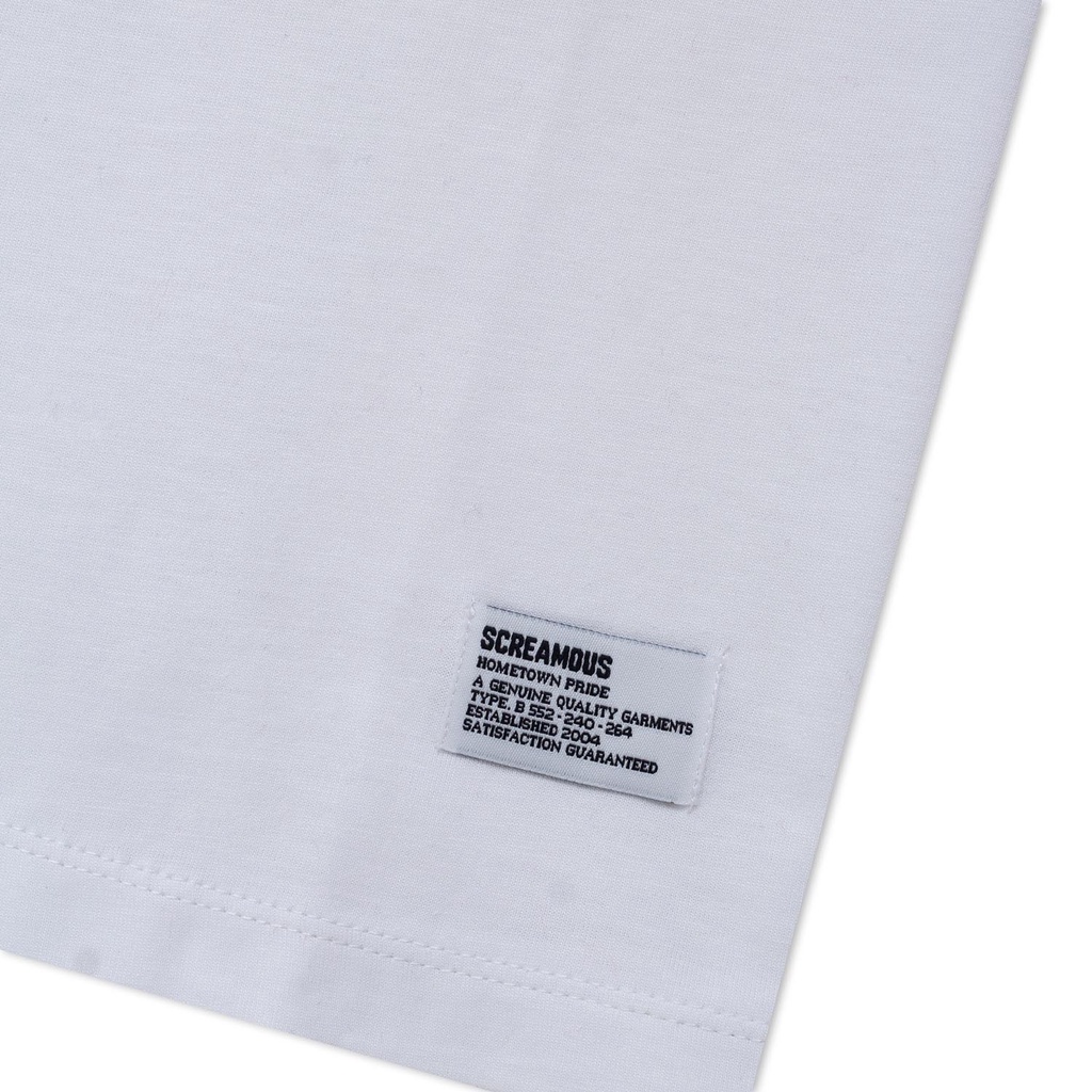 Screamous Kaos T-Shirt PUNK WHITE