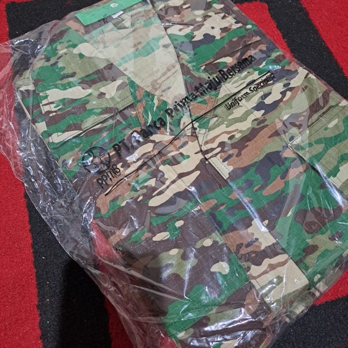 Baju PDL TNI AD Terbaru Exlusive PT PANCA PRIMA Kualitas Terbaik