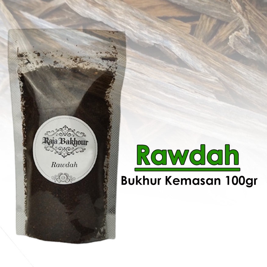 Bukhur Oud Raudhah 100gr Buhur Rawdah Arabian