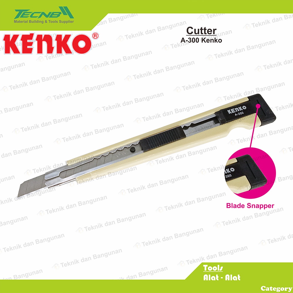 

Pisau Cutter Kenko A300