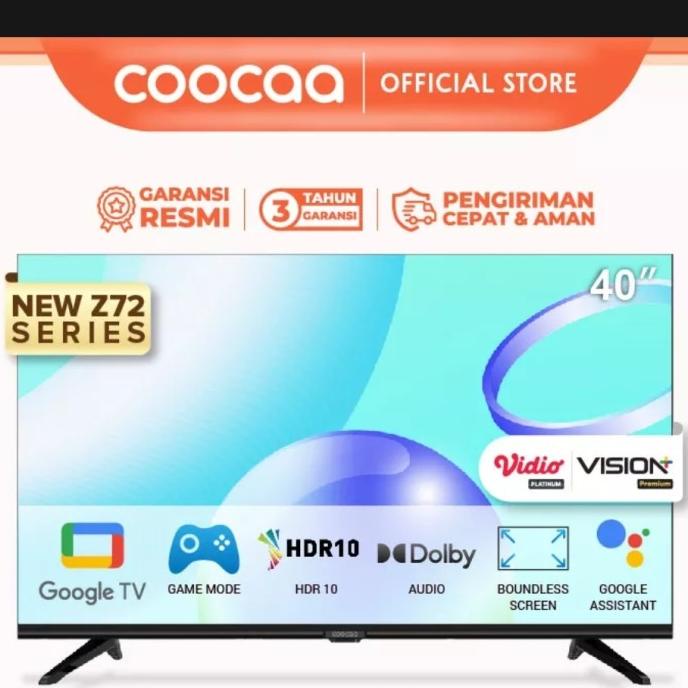 Coocaa 40Z72 android tv 40 inch google tv inch