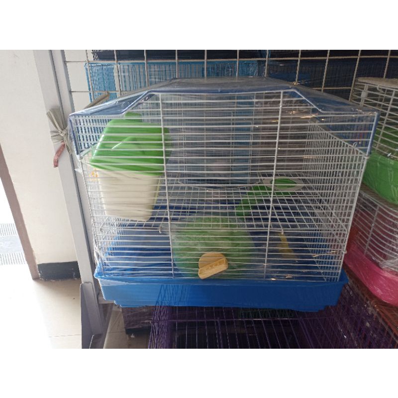 Kandang hamster octagon 2 tingkat