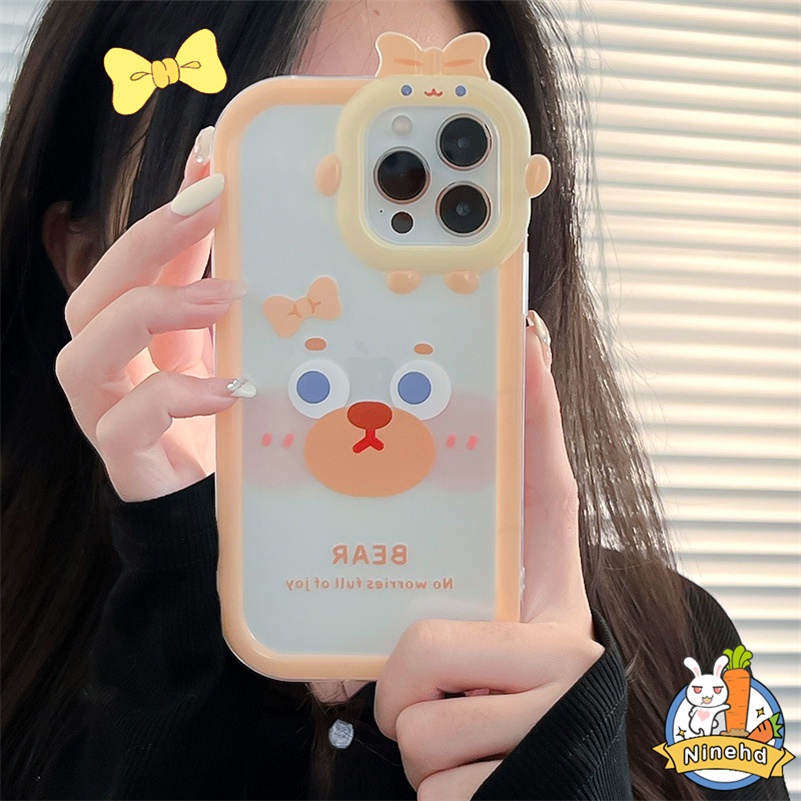 IPHONE Casing Kompatibel Untuk Iphone14 13 12 11 Pro Max X Xr Xs Max7 8 6 6s Plus Se2020 Kartun Monster Kecil Lensa Pelindung Ponsel Case Shockproof Silikon Soft Case Cover Pelindung